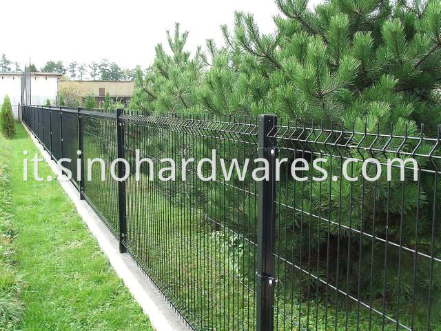 3d curved wire fencing
